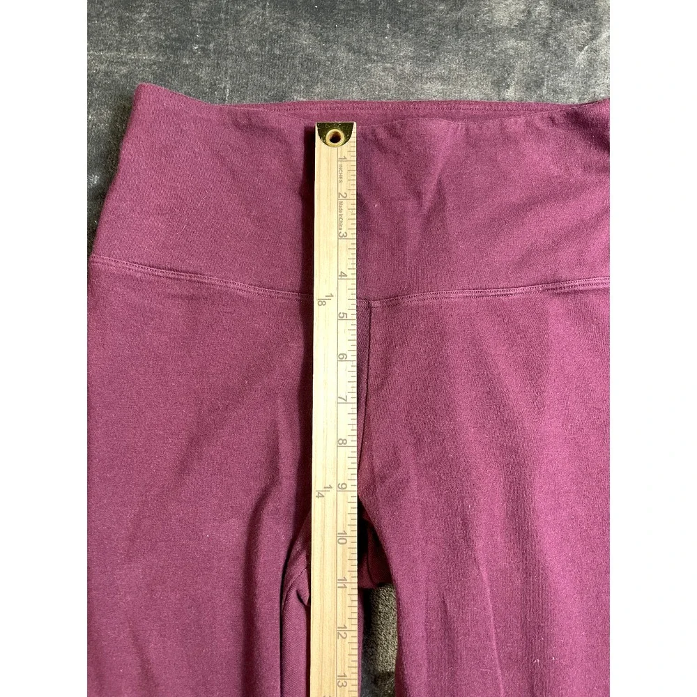 Victoria Secret Pink Leggings Womens Medium Maroon 